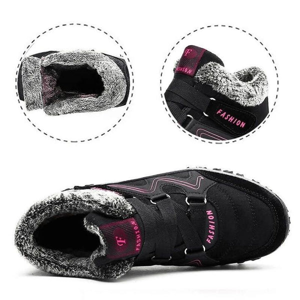 🥾 50% RABATT! ❄️ Warme Winterstiefel für Damen – Wasserdicht, Griffige Sohle & Gefütterter Komfort 🧦