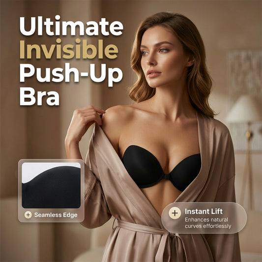 💗Kaufen Sie 1, erhalten Sie 1 gratis – 2 Stück - 🎁Selbstklebende, unsichtbare BHs mit Raffungen