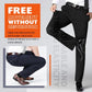 (Limitiertes Herbstangebot-50% Rabatt) Klassische Herrenhose mit hohem Stretchanteil-4