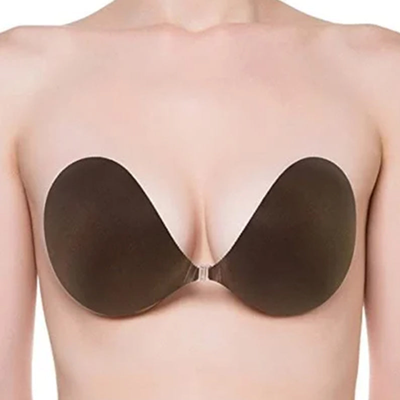 💗Kaufen Sie 1, erhalten Sie 1 gratis – 2 Stück - 🎁Selbstklebende, unsichtbare BHs mit Raffungen