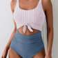 👙 50% RABATT! 🌊 Einteiliger Badeanzug mit Bauchbetonung & Schnürung – Figurschmeichelnd & stylisch – Perfekt für Strand, Pool oder Sonnenbaden – femininer Look mit Unterstützung ☀️💃✨