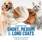 🐶🐱🔥 2+1 GRATIS 🎁 Professionelles Enthaarungs-Tool für Hunde & Katzen – entfernt lose Haare schnell & effektiv ✨