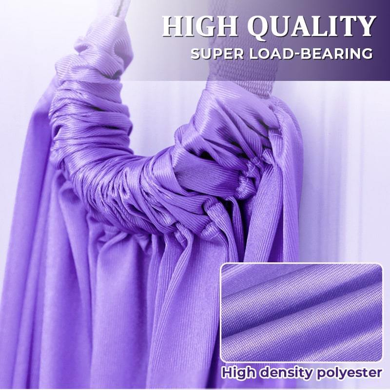 ✨ Erweitertes Yoga-Stretching-Band – Tiefe Dehnung, Flexibilität & Rückenentlastung für jeden! 🧘‍♀️