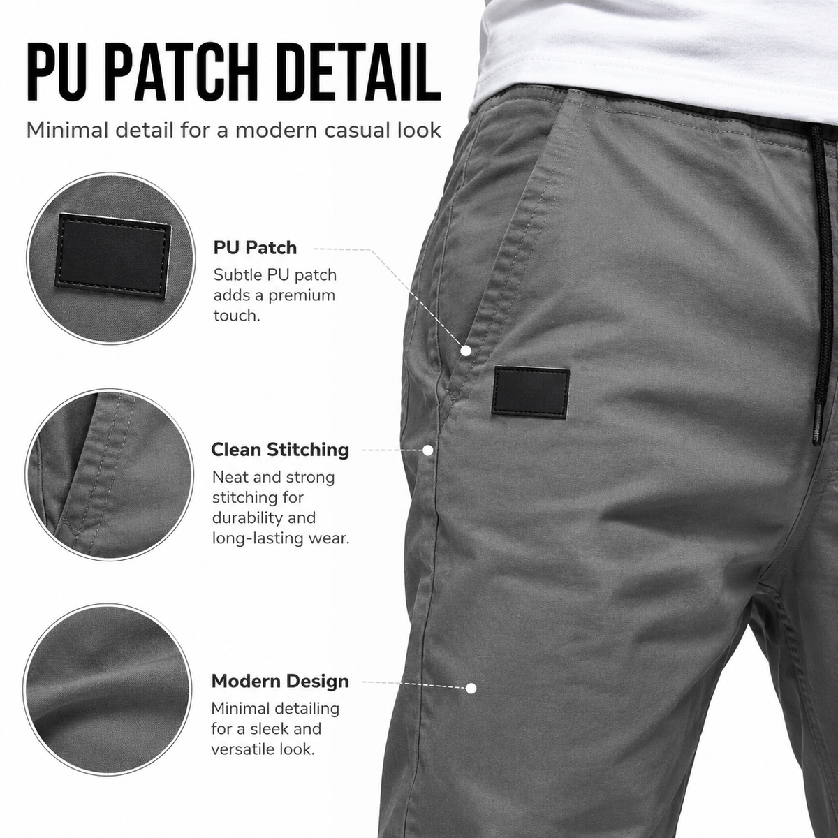 👖 JETZT 50 % RABATT! 🏃 Lässige Herren-Jogginghose – Elastischer Bund mit Kordelzug, schmale Passform & hoher Stretch – Perfekt für jede Jahreszeit 🌧️