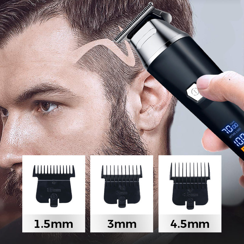 🎉HEUTE SALE 50% OFF✂️Hochleistungs-LED-Digitalanzeige Professionelle elektrische Haarschneidemaschine