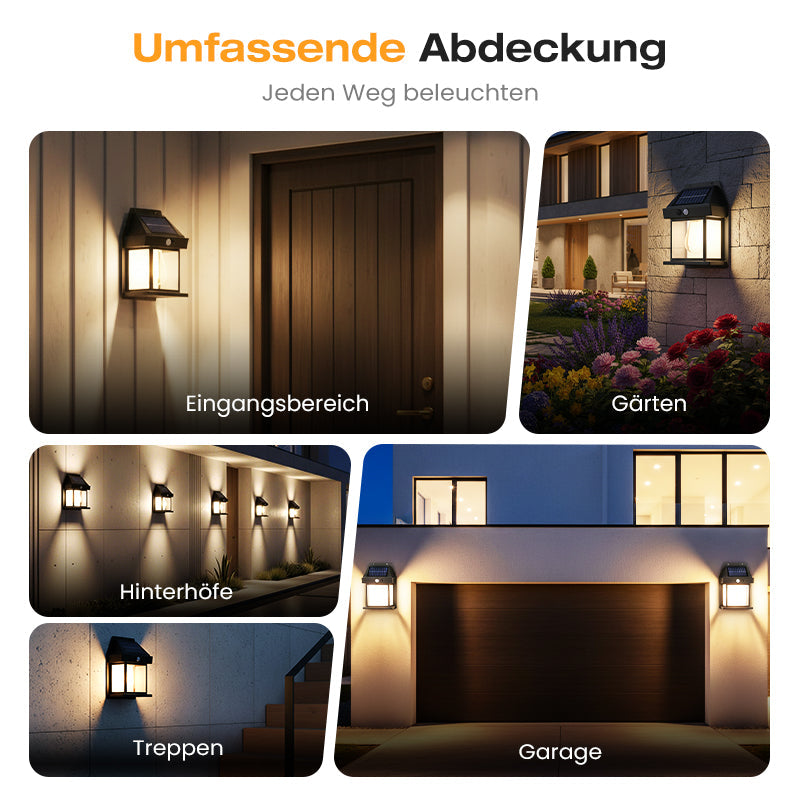 🎁Kaufen Sie 2 Erhalten Sie 1 Gratis⏳Bewegungssensor Solar-Wolfram-Wandleucht