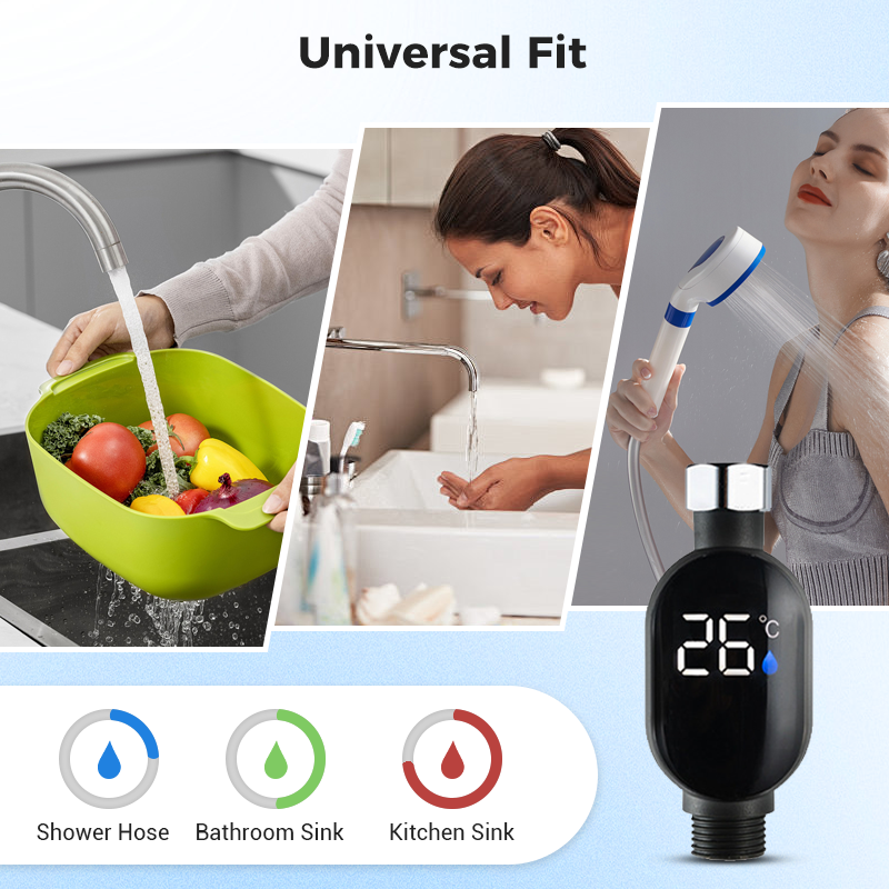 🛁 KAUFE 2, ERHALTE 1 GRATIS! 🌡️ Digitales Badethermometer – Leicht ablesbar, Sanfte Messung & Babysicher 👶