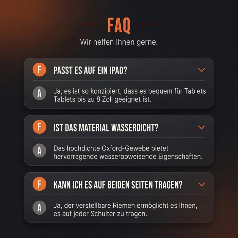 🎒💼 50% RABATT! Wasserdichte Umhängetasche mit mehreren Fächern – Verstellbarer Trageriemen für täglichen Gebrauch & Reisen 🌧️✨