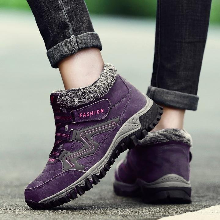 🥾 50% RABATT! ❄️ Warme Winterstiefel für Damen – Wasserdicht, Griffige Sohle & Gefütterter Komfort 🧦
