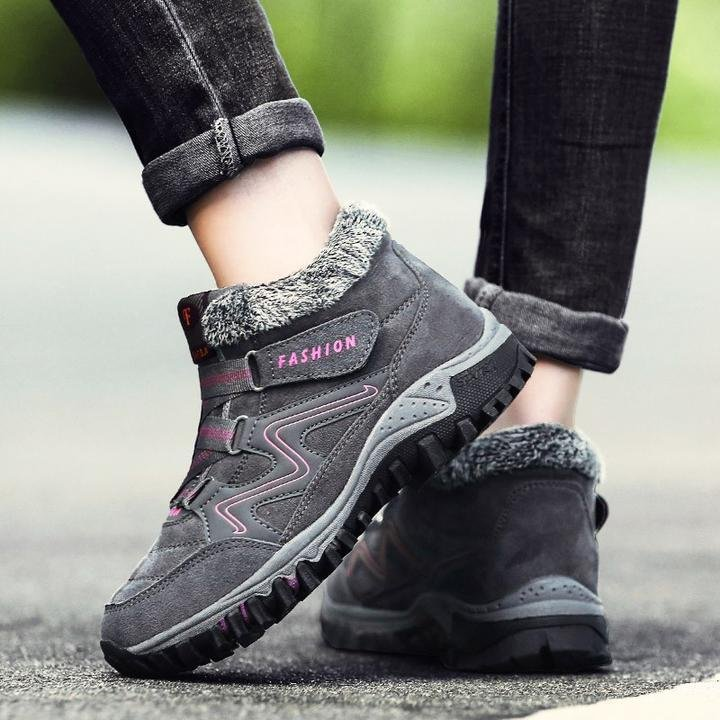 🥾 50% RABATT! ❄️ Warme Winterstiefel für Damen – Wasserdicht, Griffige Sohle & Gefütterter Komfort 🧦