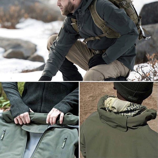 Outdoor-Jacke gegen Wind & Kälte – Wasserabweisend, winddicht & warm🌧️❄️
