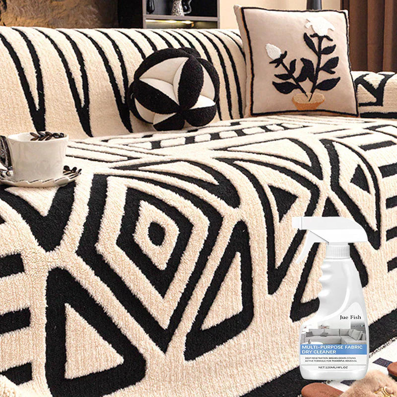 🛋️ 56% RABATT 2026! ✨ Plüsch Sofaüberwurf - Extra Dicke & Rutschfeste Decke mit Elastischen Kanten für Herbst und Winter 🍂❄️