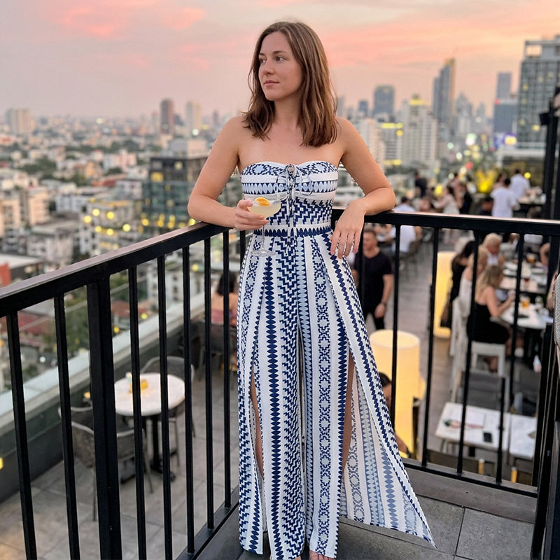 👗 60% RABATT! ✨ Damen Jumpsuit schulterfrei floral im Boho-Stil – Eleganter Sommer-Overall mit Bardot-Ausschnitt – Fließend, leicht & perfekt für Festivals, Strand oder romantische Sommerabende 🌸
