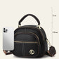 🎁Hot Sale 50% Rabatt⏳Klassische Multifunktionsfächer Verstellbarer breiter Schultergurt PU Leder Crossbody Tasche