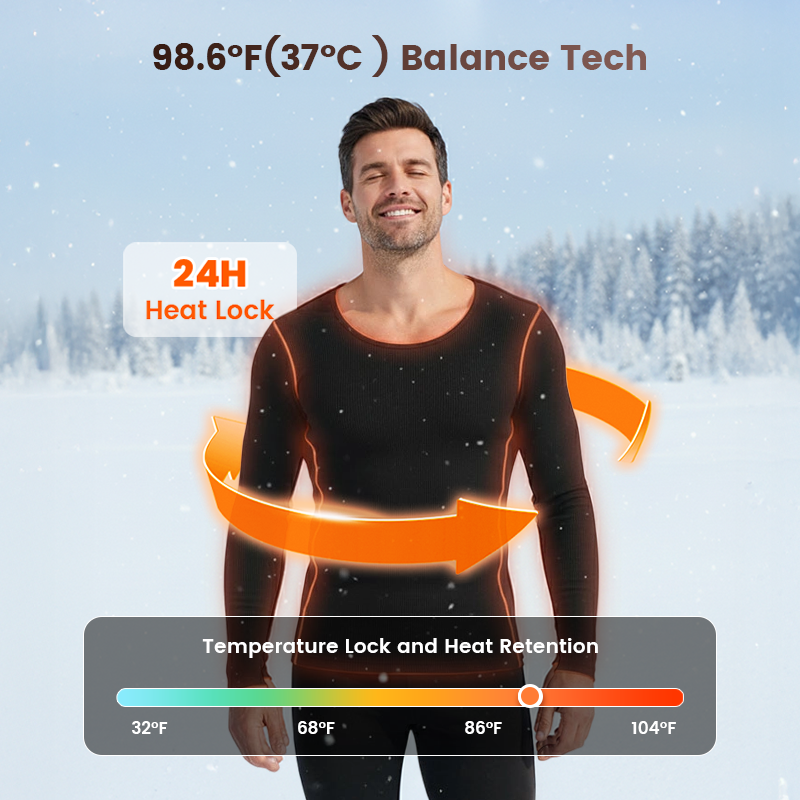 ⌛ Nur noch 3 Tage – 50 % auf alles! ⏰Seamless Elastic Thermal Inner Wear