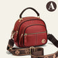 🎁Hot Sale 50% Rabatt⏳Klassische Multifunktionsfächer Verstellbarer breiter Schultergurt PU Leder Crossbody Tasche