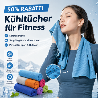 🧊💪 Saugfähige, schnelltrocknende Kühltücher für Fitness – 50% RABATT! Kühlt sofort, trocknet blitzschnell – perfekt für Sport & Outdoor. 🔥🏃