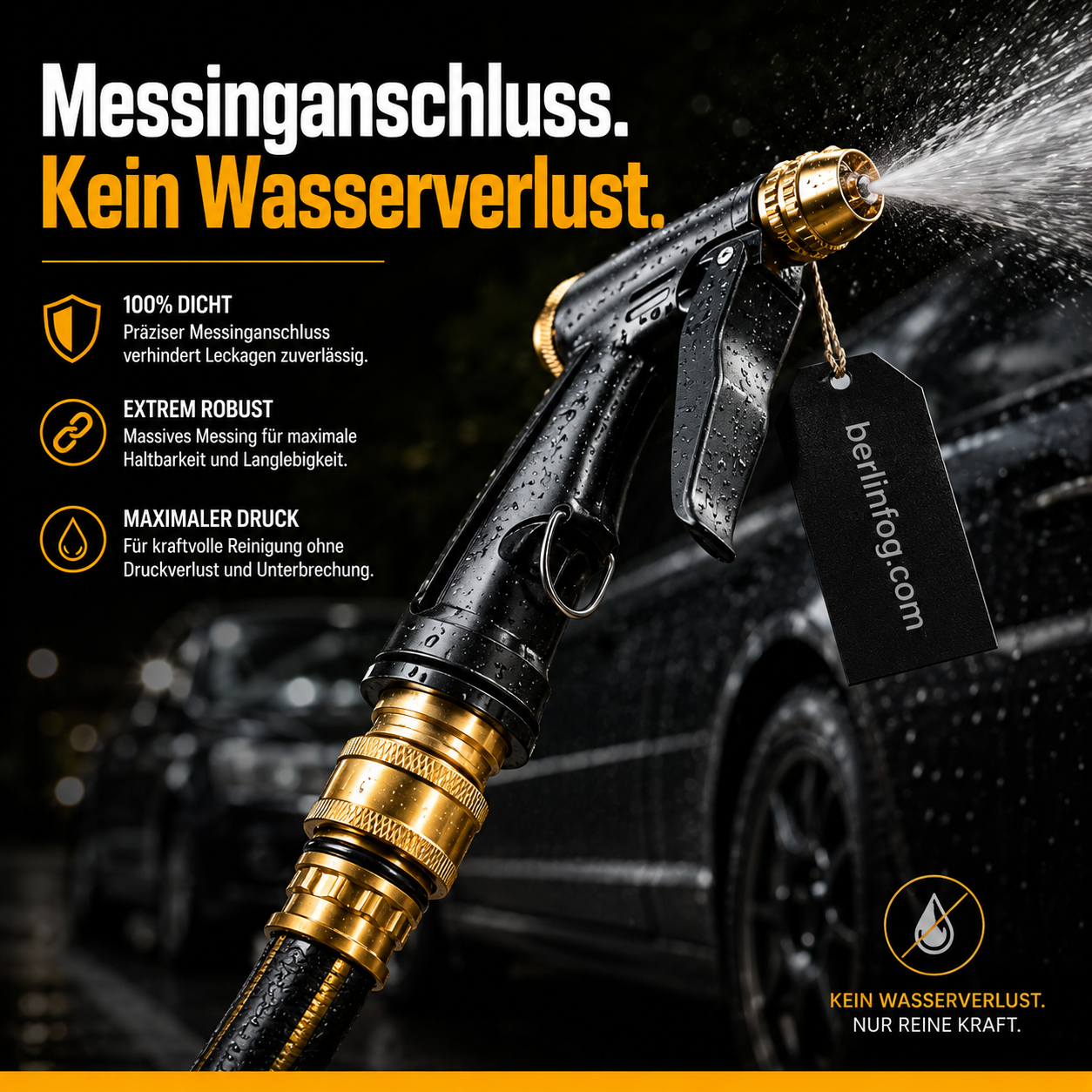 🔥Solange der Vorrat reicht 50 % Rabatt!🎉Wasserpistole für einfaches Autowaschen und vielseitiges Bewässern
