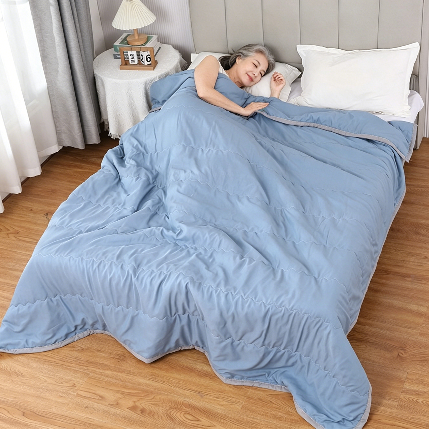 🛏️ ✨Breathable Cool Comforter – atmungsaktiv, leicht & kühlend – für erholsamen Schlaf – alle Größen auf Lager | Versandfrei