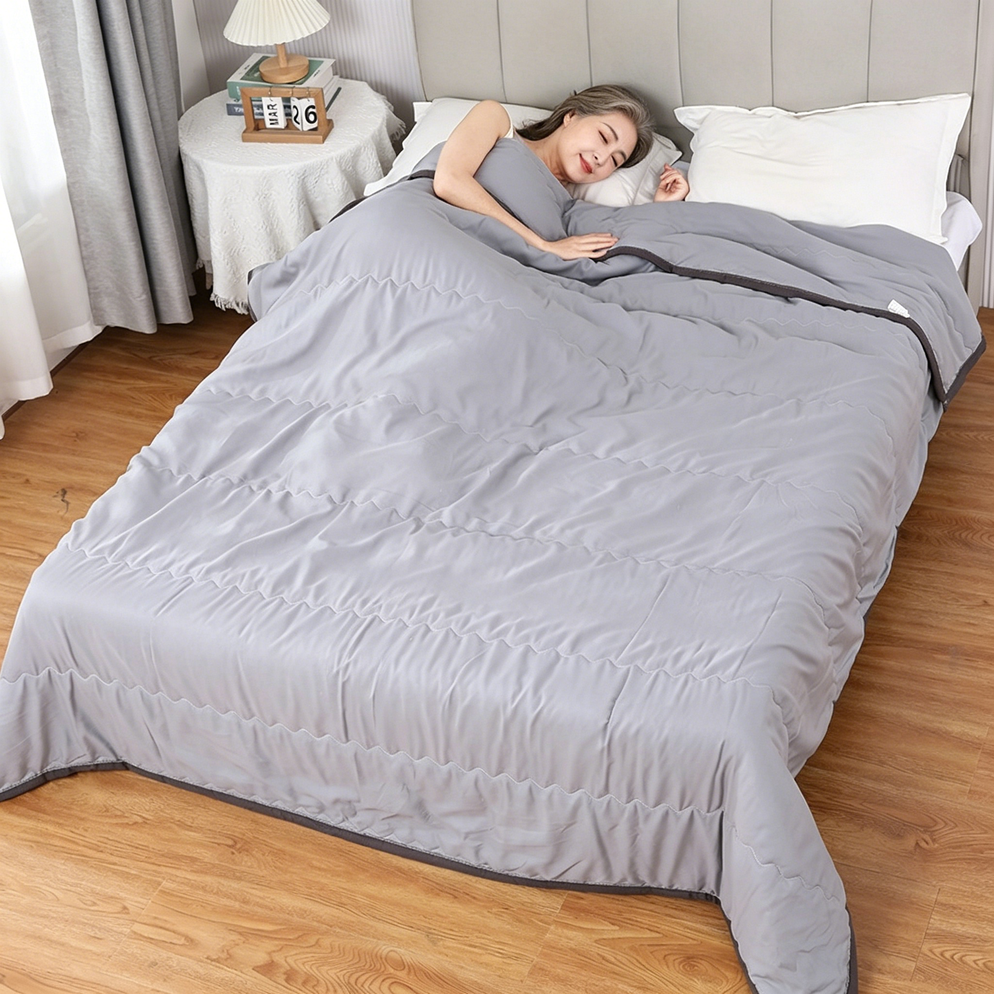 🛏️ ✨Breathable Cool Comforter – atmungsaktiv, leicht & kühlend – für erholsamen Schlaf – alle Größen auf Lager | Versandfrei