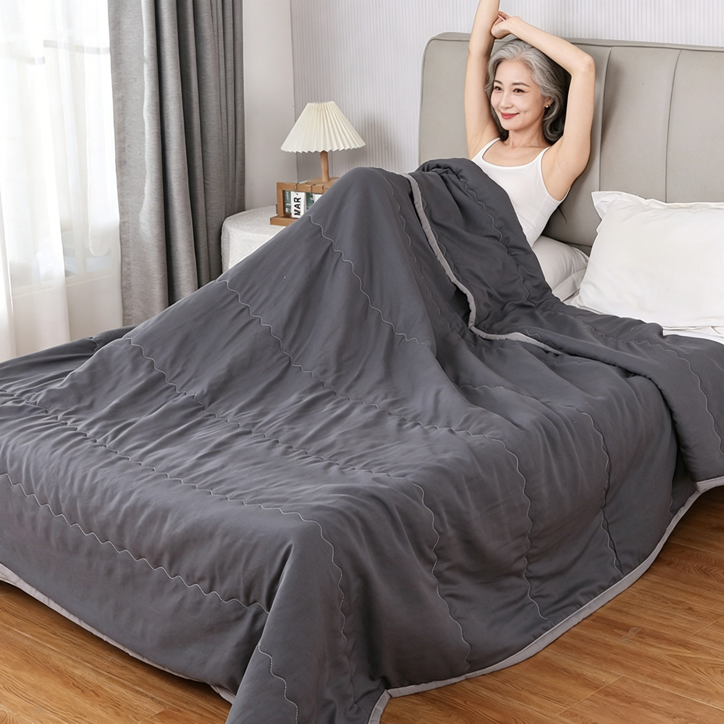 🛏️ ✨Breathable Cool Comforter – atmungsaktiv, leicht & kühlend – für erholsamen Schlaf – alle Größen auf Lager | Versandfrei