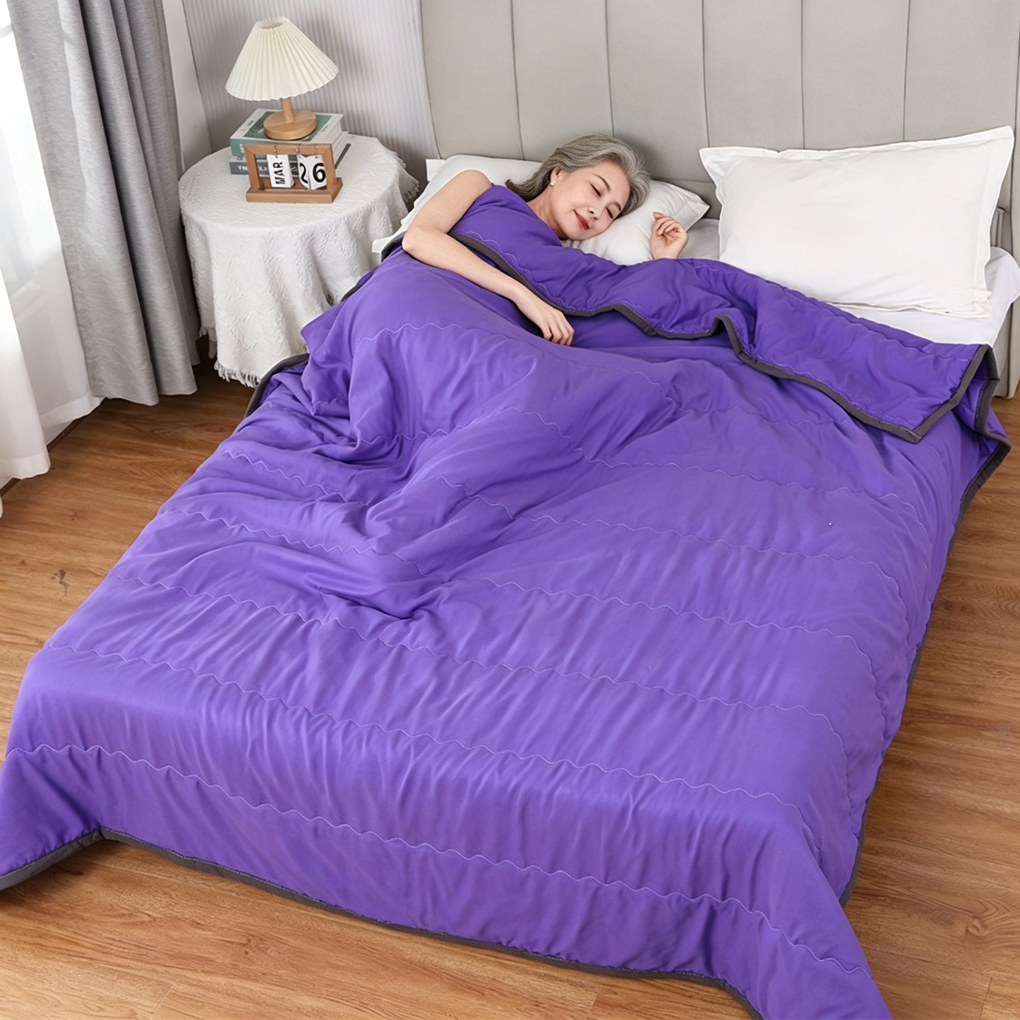 🛏️ ✨Breathable Cool Comforter – atmungsaktiv, leicht & kühlend – für erholsamen Schlaf – alle Größen auf Lager | Versandfrei