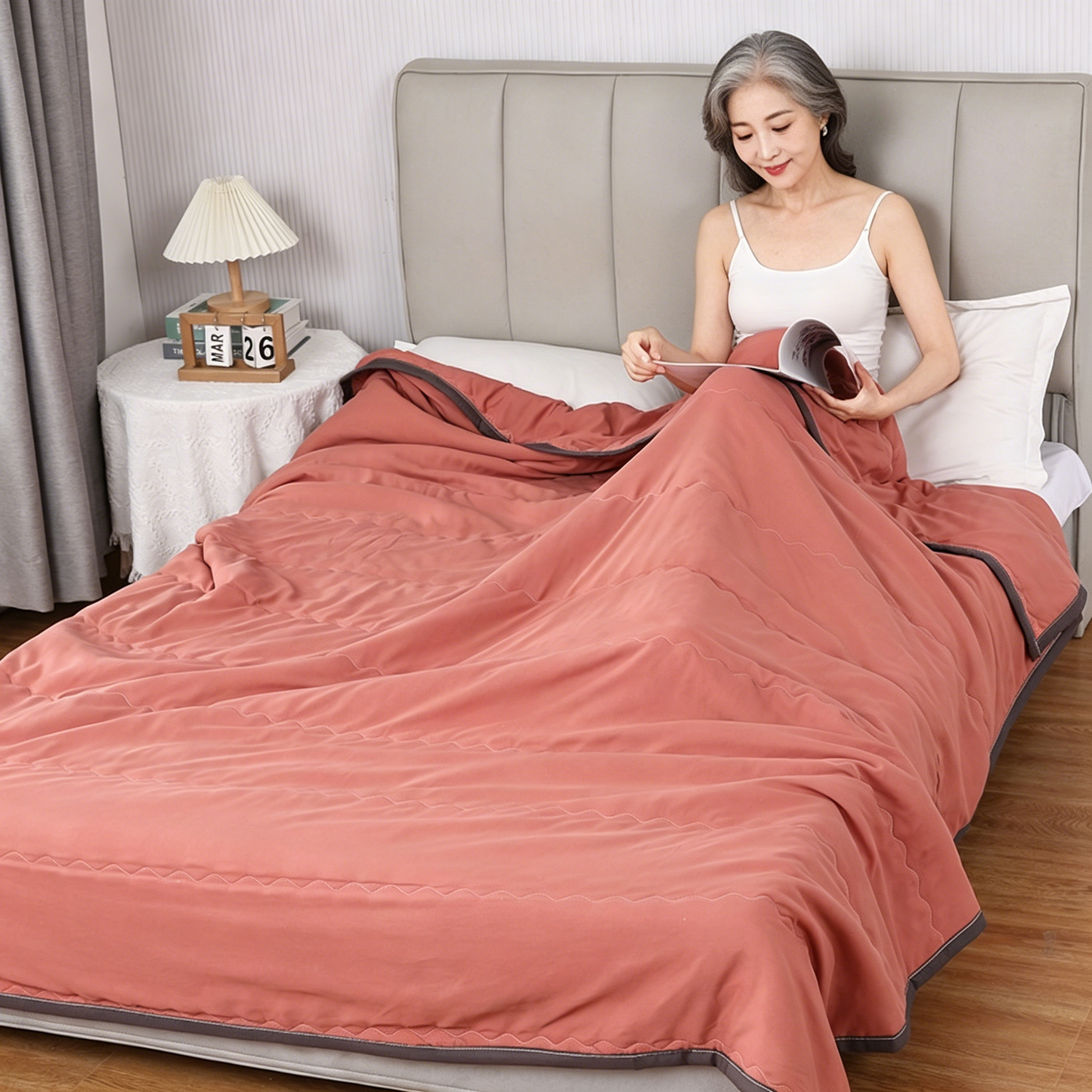 🛏️ ✨Breathable Cool Comforter – atmungsaktiv, leicht & kühlend – für erholsamen Schlaf – alle Größen auf Lager | Versandfrei