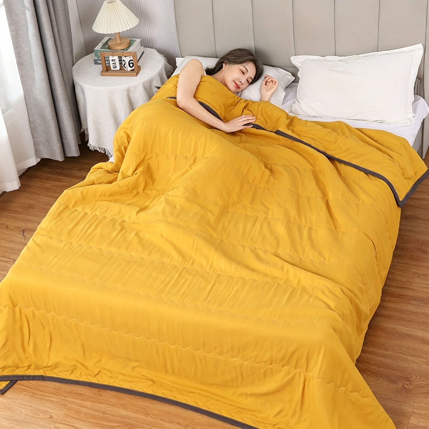🛏️ ✨Breathable Cool Comforter – atmungsaktiv, leicht & kühlend – für erholsamen Schlaf – alle Größen auf Lager | Versandfrei