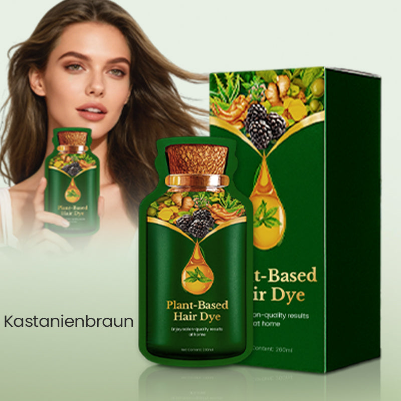 🔥KAUFEN SIE 1, BEKOMMEN SIE 1 GRATIS🔥Sanfte, pflanzliche Haarfarbe für den schnellen Gebrauch