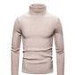 Rollkragen-Strickpullover für Herren im Winter