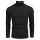 Rollkragen-Strickpullover für Herren im Winter