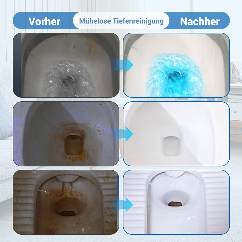 Kraftvoller antibakterieller WC-Schaumreiniger