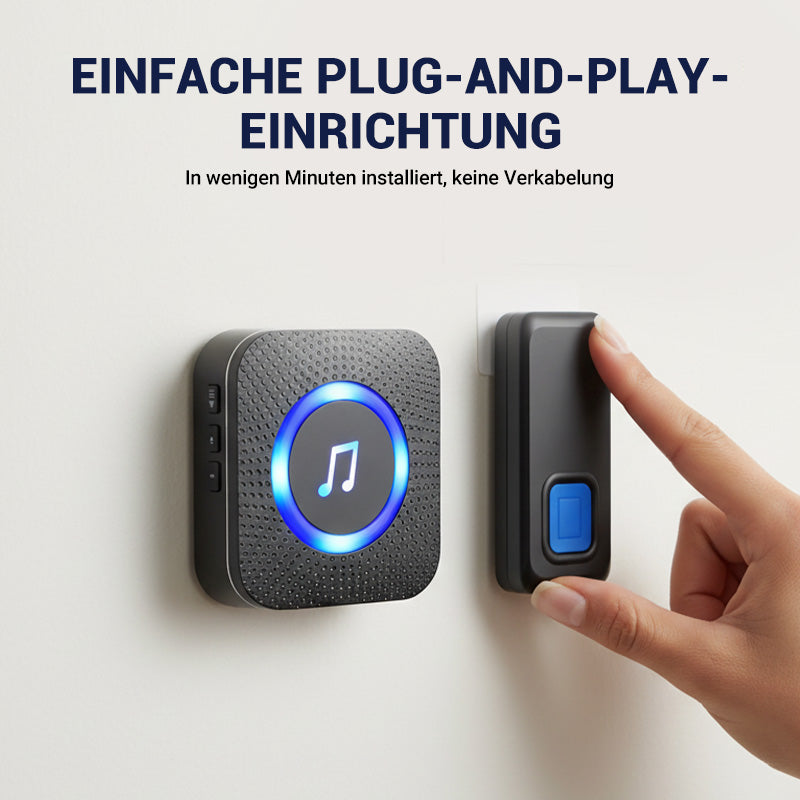 Funkgong-Set mit großer Reichweite
