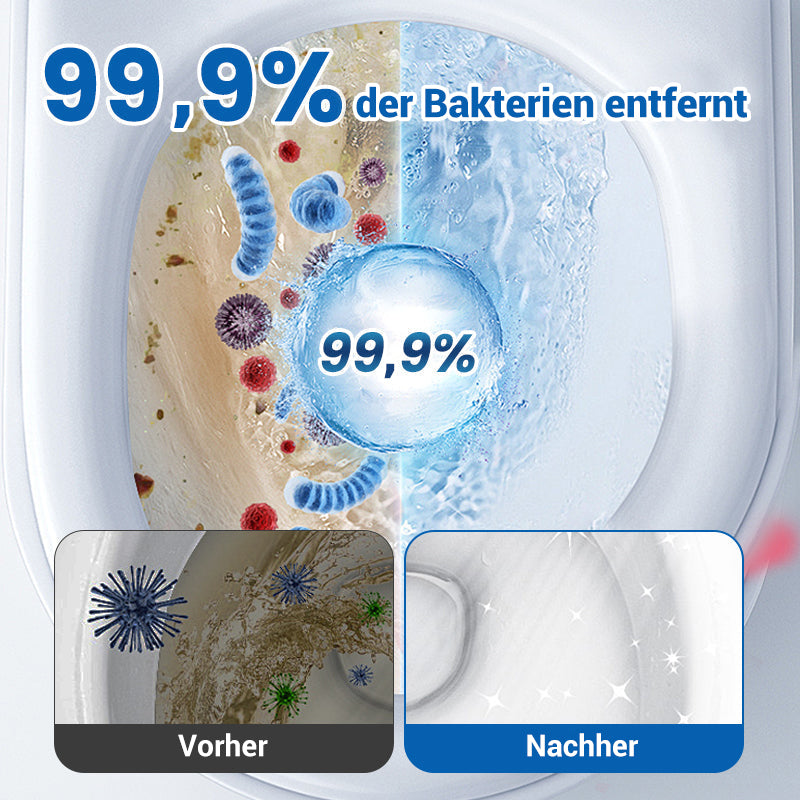 Kraftvoller antibakterieller WC-Schaumreiniger
