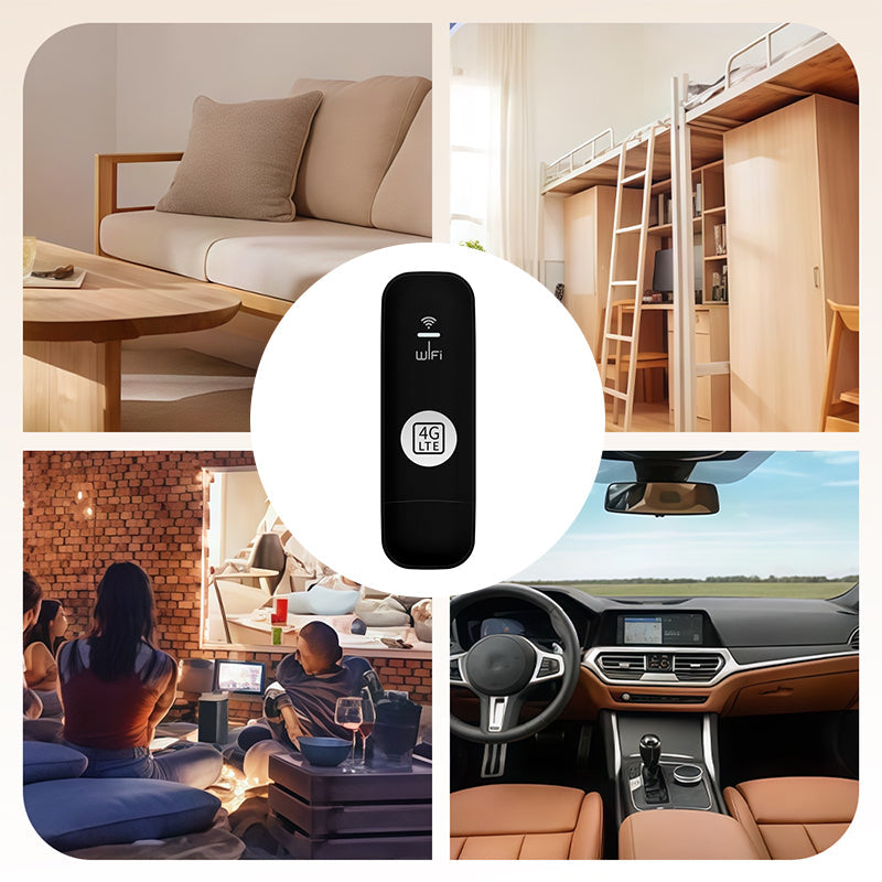 Tragbarer 4G USB-WiFi-Stick & mobiler Hotspot-Router