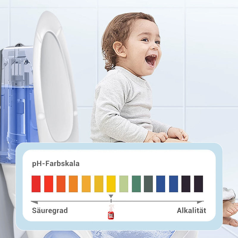 Kraftvoller antibakterieller WC-Schaumreiniger