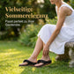 Damen-Sandalen mit Blumenmuster und Fußgewölbestütze