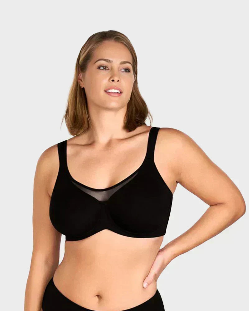 🏆 LETZTER TAG – 50% RABATT!! 💐 Frauen Plus Size Kühlender Minimizer-BH mit voller Abdeckung
