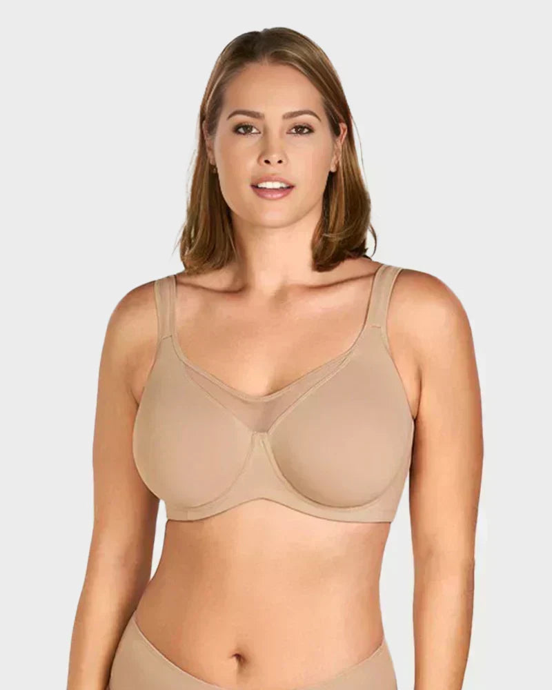 🏆 LETZTER TAG – 50% RABATT!! 💐 Frauen Plus Size Kühlender Minimizer-BH mit voller Abdeckung