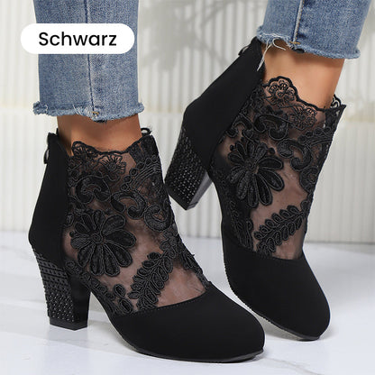 👢✨Damen High Heels mit eleganter Spitze für den Sommer