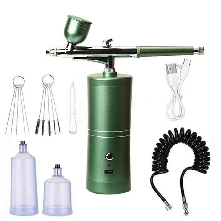 ⚡ Blitzangebot nur für 3 Stunden 🛠️ Kabelloses tragbares Airbrush-Set mit Kompressor