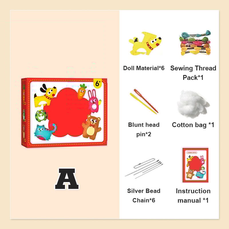 🧵DIY-Nähspielzeug für Puppen 🎀