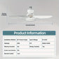 💡 LIMITED-TIME 50% RABATT! ✨ 2-IN-1 Deckenventilator & Licht – Tragbar, Fernbedienung