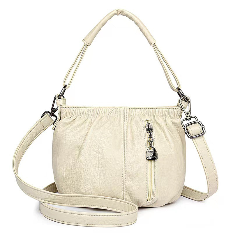 👜 50% RABATT! 💼 Damen Plissee-Handtasche – Weiches Material, Mehrere Tragemöglichkeiten & Stilsicher ✨
