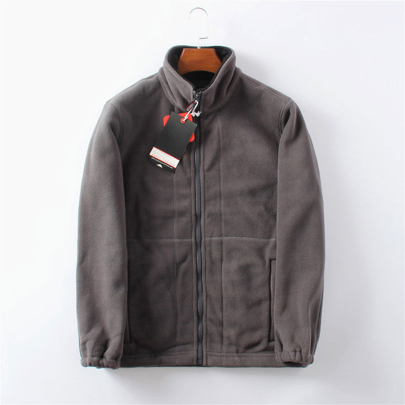 [Bestes Geschenk] Warme Jacke mit doppelseitigem Fleece und Taschen