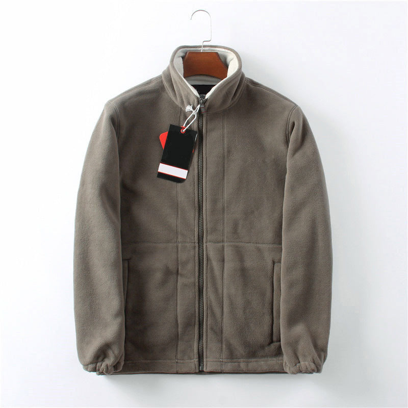 [Bestes Geschenk] Warme Jacke mit doppelseitigem Fleece und Taschen