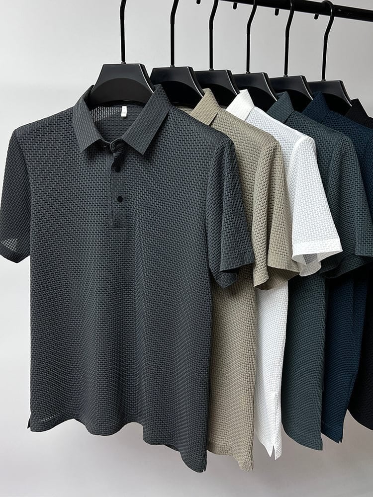 💎 -50% NUR NOCH 3 TAGE! 💎 Herren Polo-Shirt: Atmungsaktiv, Knitterfrei & Perfekt für Büro & Sport