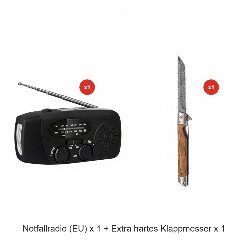 📻⚡【50% Rabatt】Solar-Kurbel Notfallradio – Mit Powerbank, Wetteralarm, USB & 7 Tage Akku. Wasserdicht & robust für Outdoor/Krise. 🌞🔋 Jetzt unschlagbares Angebot sichern!