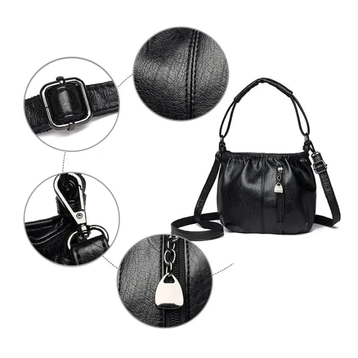 👜 50% RABATT! 💼 Damen Plissee-Handtasche – Weiches Material, Mehrere Tragemöglichkeiten & Stilsicher ✨