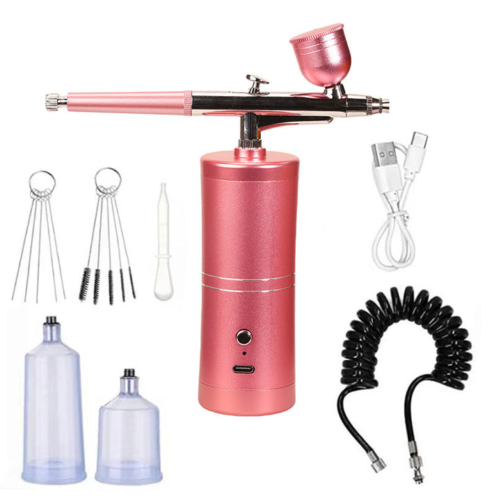 ⚡ Blitzangebot nur für 3 Stunden 🛠️ Kabelloses tragbares Airbrush-Set mit Kompressor